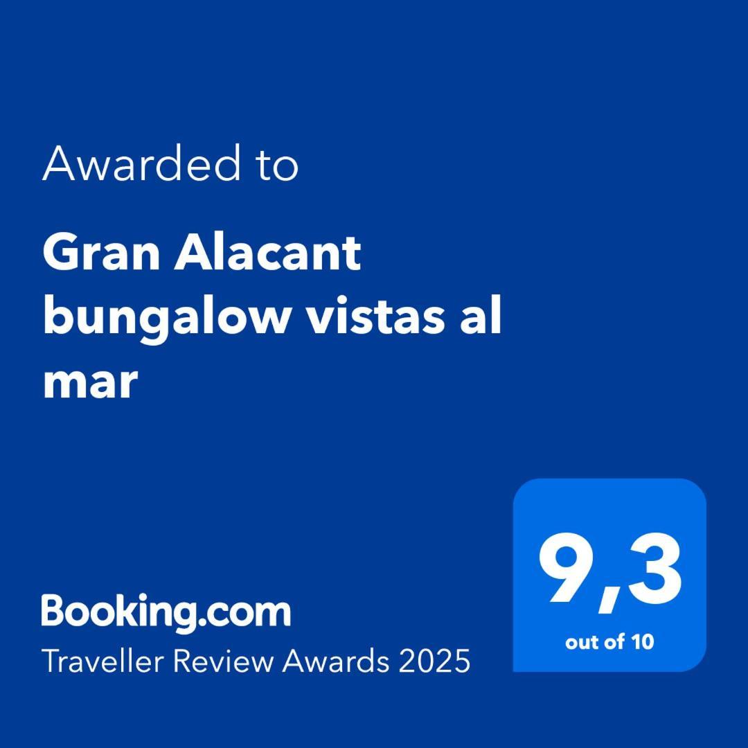 Gran Alacant Bungalow Vistas Al Mar Εξωτερικό φωτογραφία